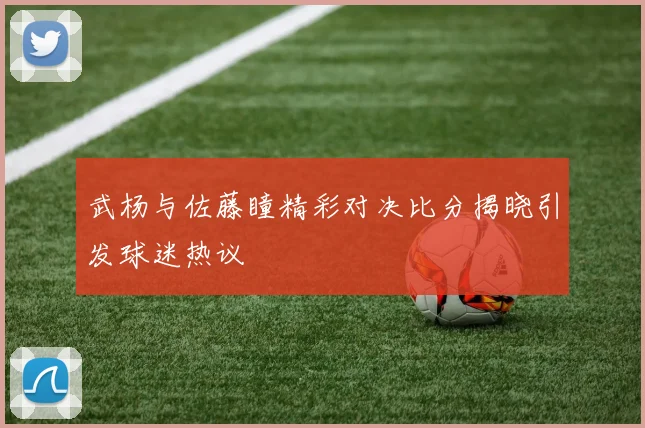 武杨与佐藤瞳精彩对决比分揭晓引发球迷热议
